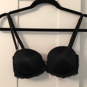 VS Pink Convertible push-up bra